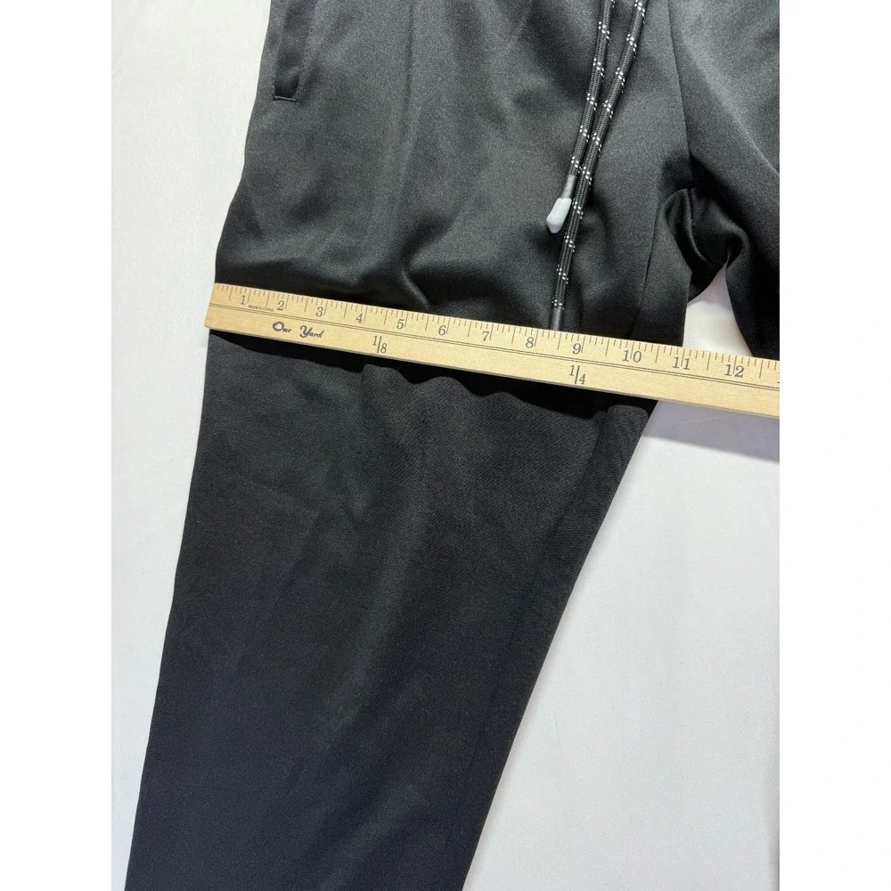 Ben Sherman Track Pants Mens Large Black Drawstring Straight Leg Athletic Wear